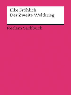 cover image of Der Zweite Weltkrieg